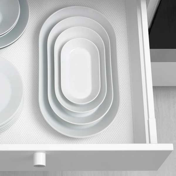 10372580 Блюдо, белый, 24x13 см