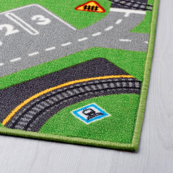 70356822 Ковер, зеленый, 75х133 см 