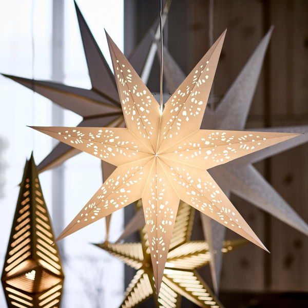 10600978 Абажур, кружево/белый, 70 см