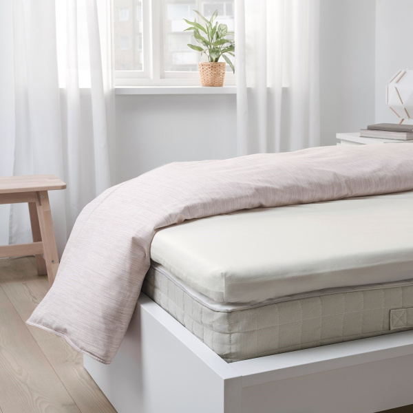 10484304 Простыня натяжная, белый, 90x200 см