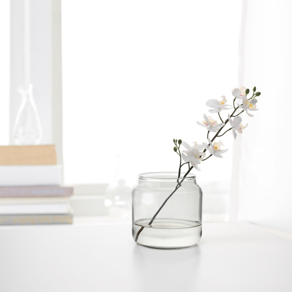 80522920 Ваза/подсвечник для греющей свечи, стекло, 10 см