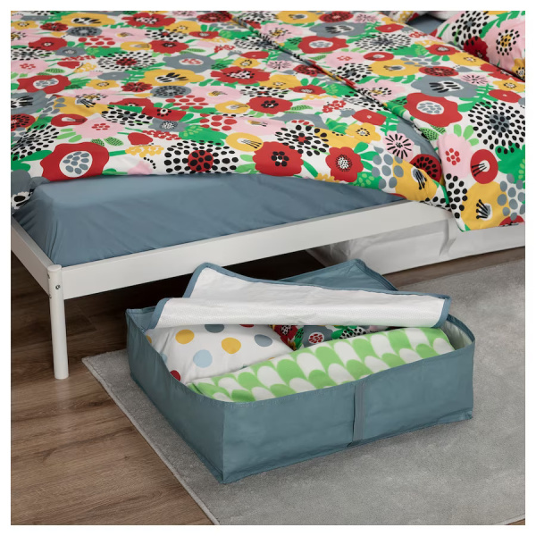 50573812 Сумка для хранения, голубой, 62x53x19 см