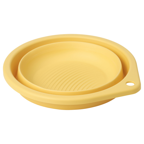 60567721 Миска для стирки / уборки, складной / желтый,  27 см