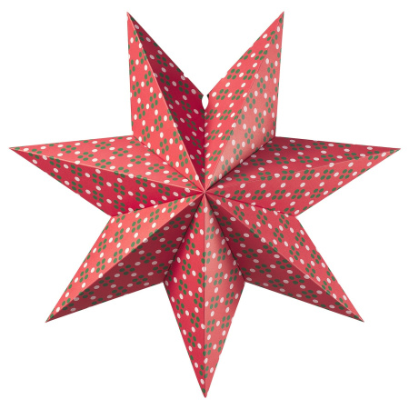 00606589 Абажур, розовый/зеленый, 48 см