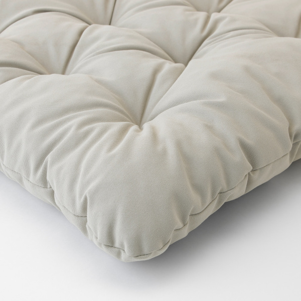 80411106 Подушка на садовый стул, серый, 44x44 см