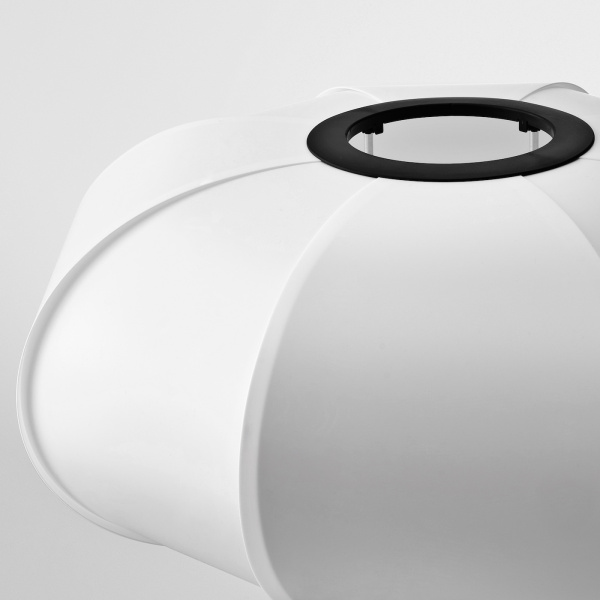 90533433 Торшер, черный/белый