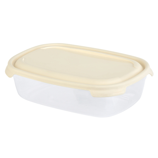 P1FP012 Контейнер пластиковый прямоугольный с крышкой, разноцветный, 3 л