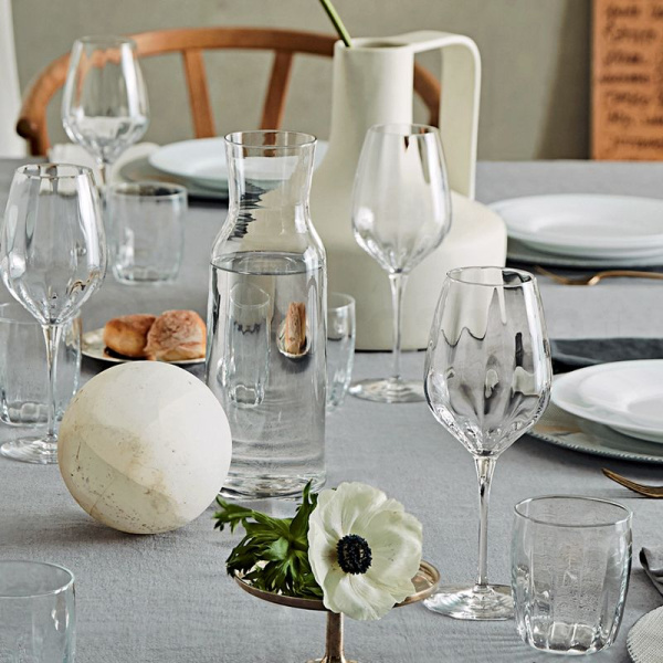 125160 Графин с пробкой, прозрачное стекло, 1.1 л