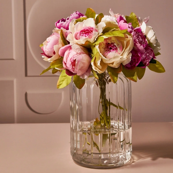 50081616 Ваза, прозрачный, 23 см