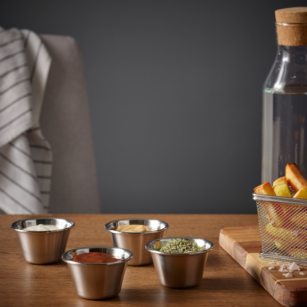 60516703 Миска, нержавеющая сталь,  4 шт