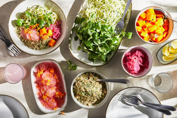 00457160 Тарелка, серый, 31x19 см