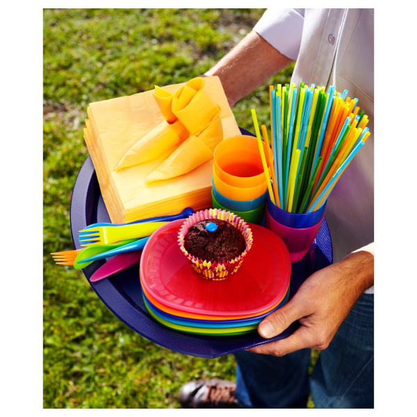 40397942 Салфетка бумажная, желтый, 33x33 см, 50 шт