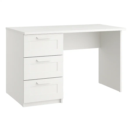 724858 Стол письменный 3S, белый, 120,4x76,6x60 см