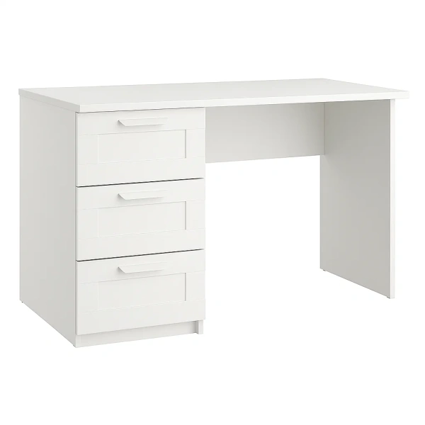 724858 Стол письменный 3S, белый, 120,4x76,6x60 см