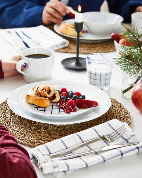 30379651 Салфетка под приборы, естест/ водоросли, 37 см