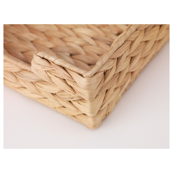 70333722 Салфетница, водный гиацинт, 18x18 см