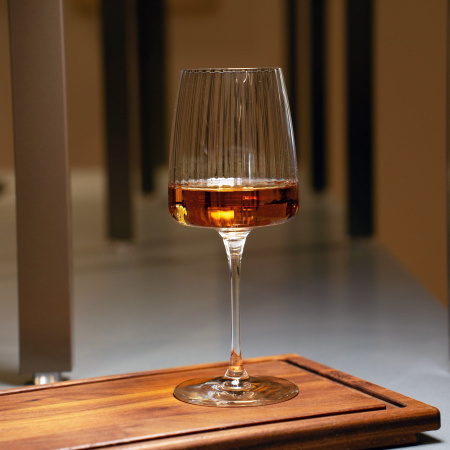 349789-4 Набор бокалов для вина, прозрачное стекло, 374 мл, 4 шт