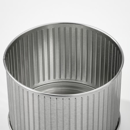 90605689 Банка с крышкой, для кофе/чая/серебристый, 0,6 л