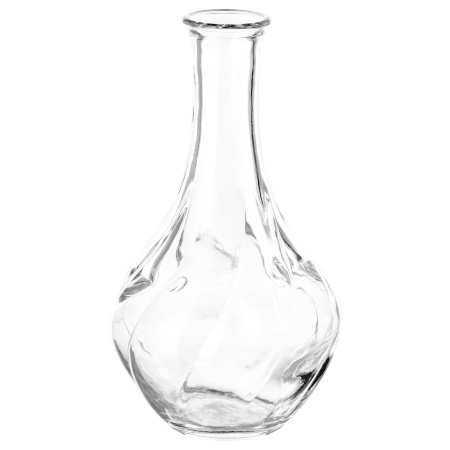 00338577 Ваза, прозрачное стекло, 17 см
