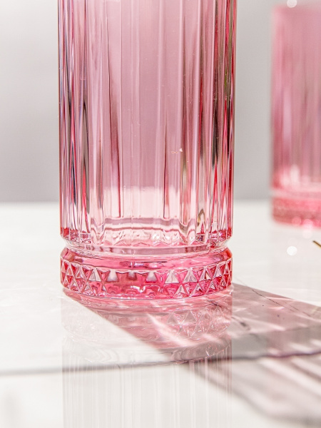 50063284 Стакан, розовый, 445 мл