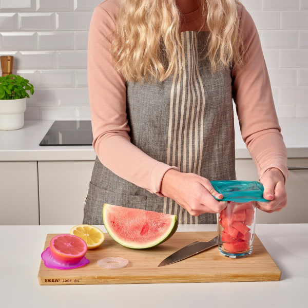 80417311 Крышка для пищевых продуктов, 3 шт., разноцветный силикон