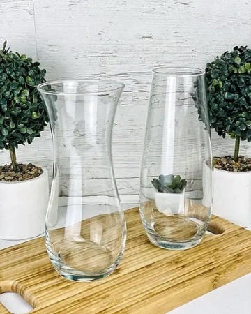 50048449 Ваза, прозрачный, 26 см