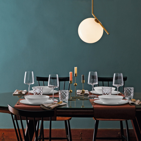 365748-6 Набор бокалов для вина, прозрачное стекло, 555 мл, 6 шт